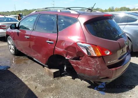 2009 Nissan Murano Le из США, поврежденный, VIN JN8AZ18W69W114513